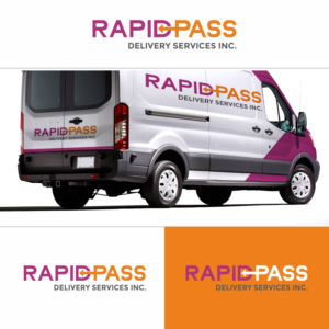 Logo Design by Regh Element for RapidPass Delivery Services Inc. | Design: #24839817