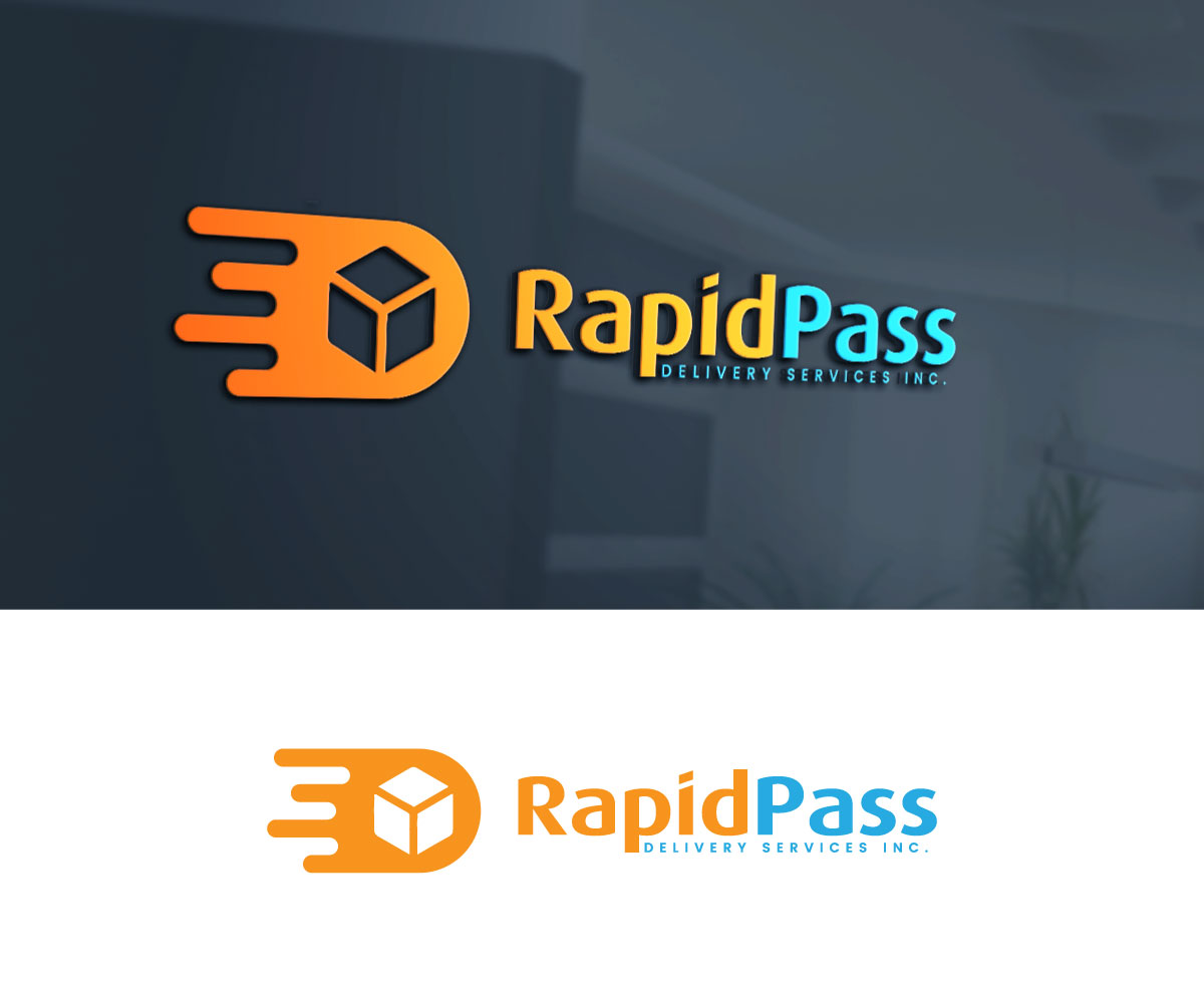 Logo Design by GoodTimes$$$ for RapidPass Delivery Services Inc. | Design #24828329