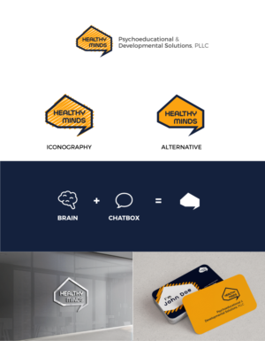 Healthy Minds Psychoeducational & Developmental Solutions, PLLC | Logo Design by exoddinary