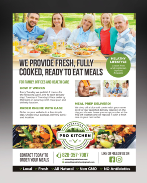 Flyer Design by rkailas for Asheville Pro Kitchen | Design: #24831646