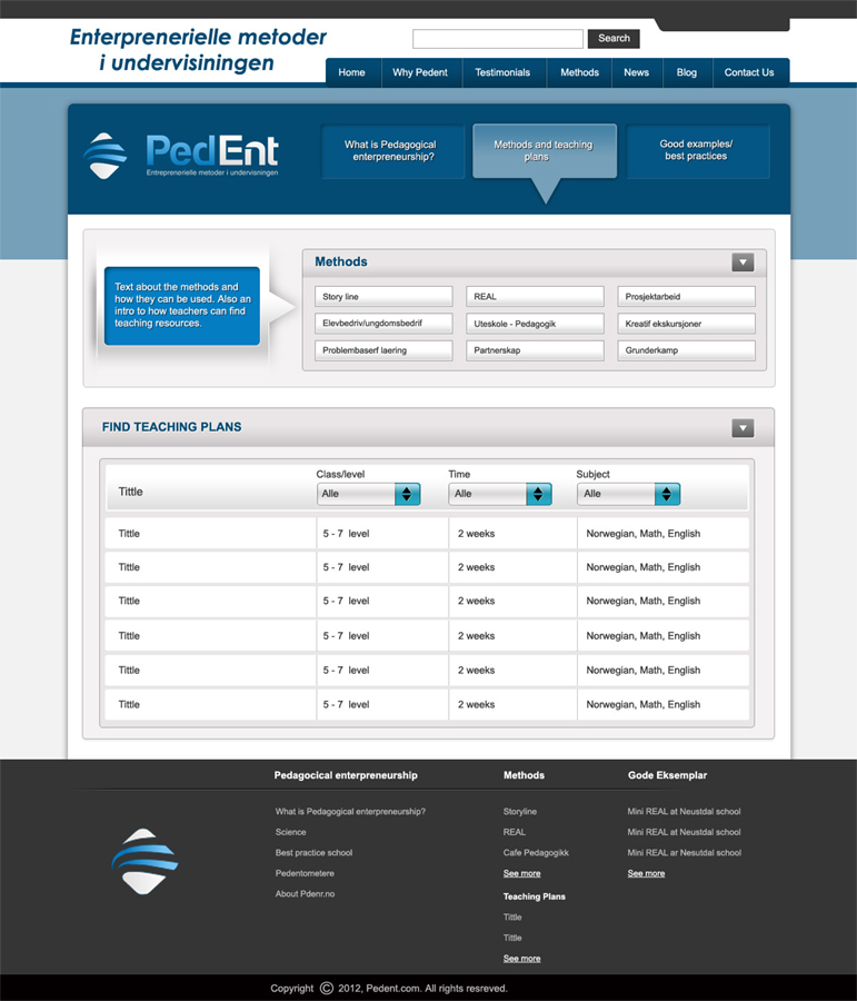Web Design by DesignXyz for this project | Design #750568