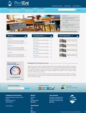 Web Design par pb pour ce projet | Design : #733709