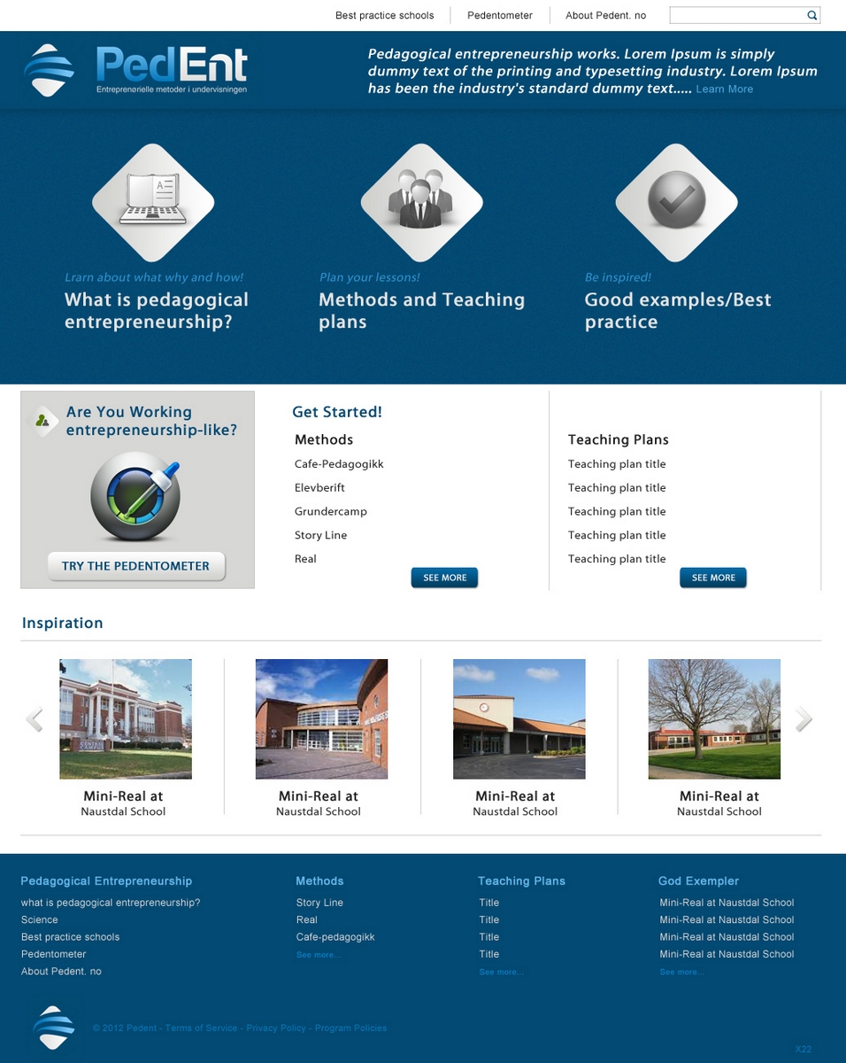 Web Design by pb for this project | Design #733711