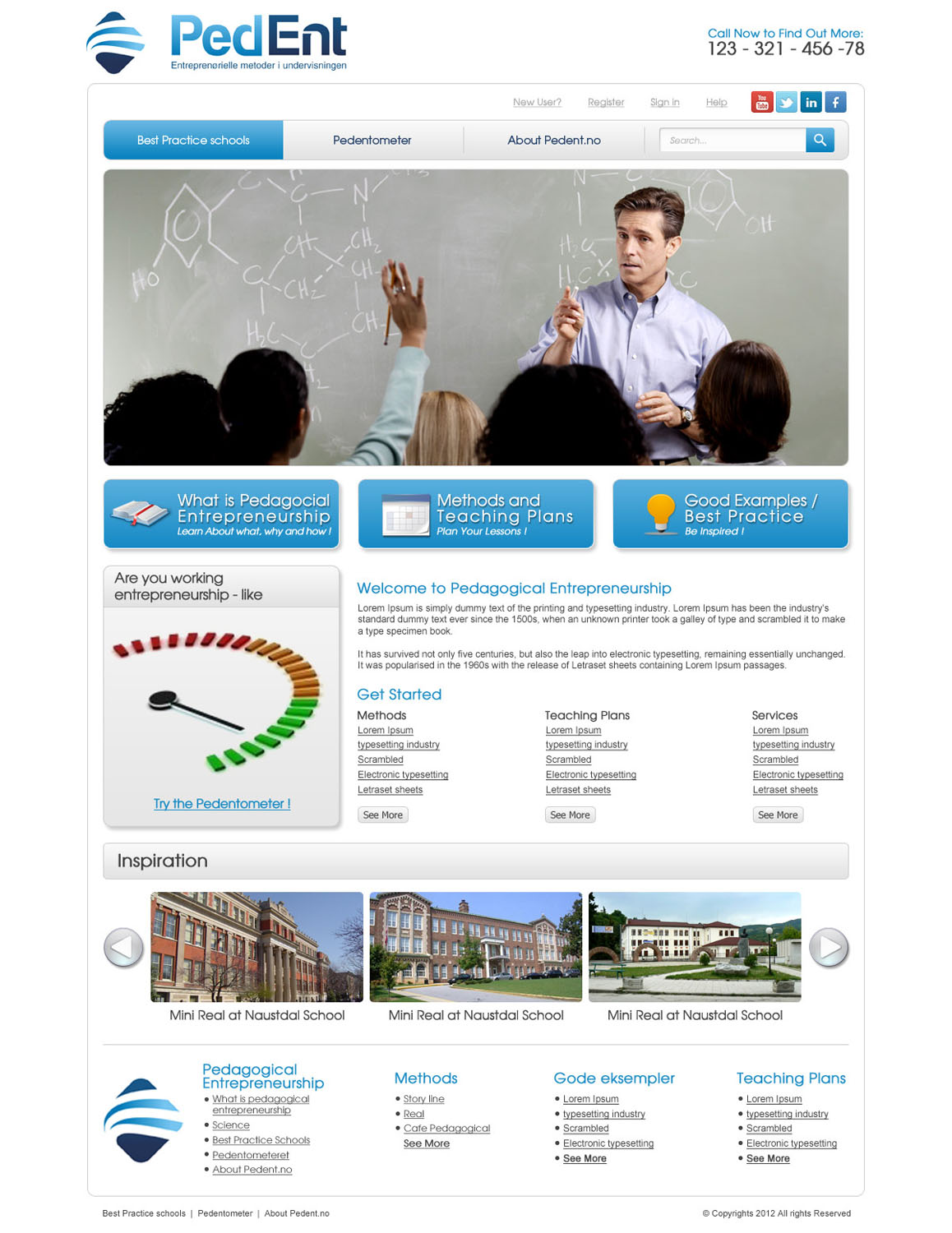 Diseño Web por OM para este proyecto | Diseño #754419