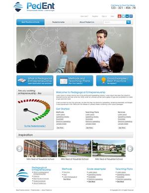 Web-Design von OM für dieses Projekt | Design #754419