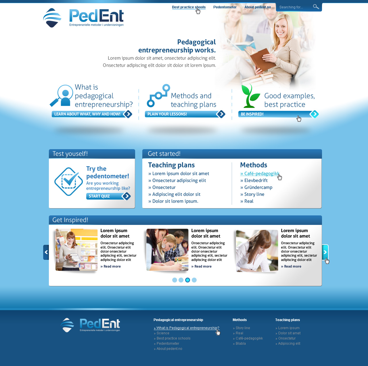 Web-Design von Steka für dieses Projekt | Design #733946