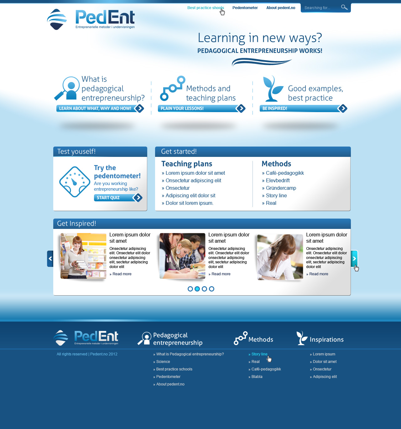 Web Design by Steka for this project | Design #746004