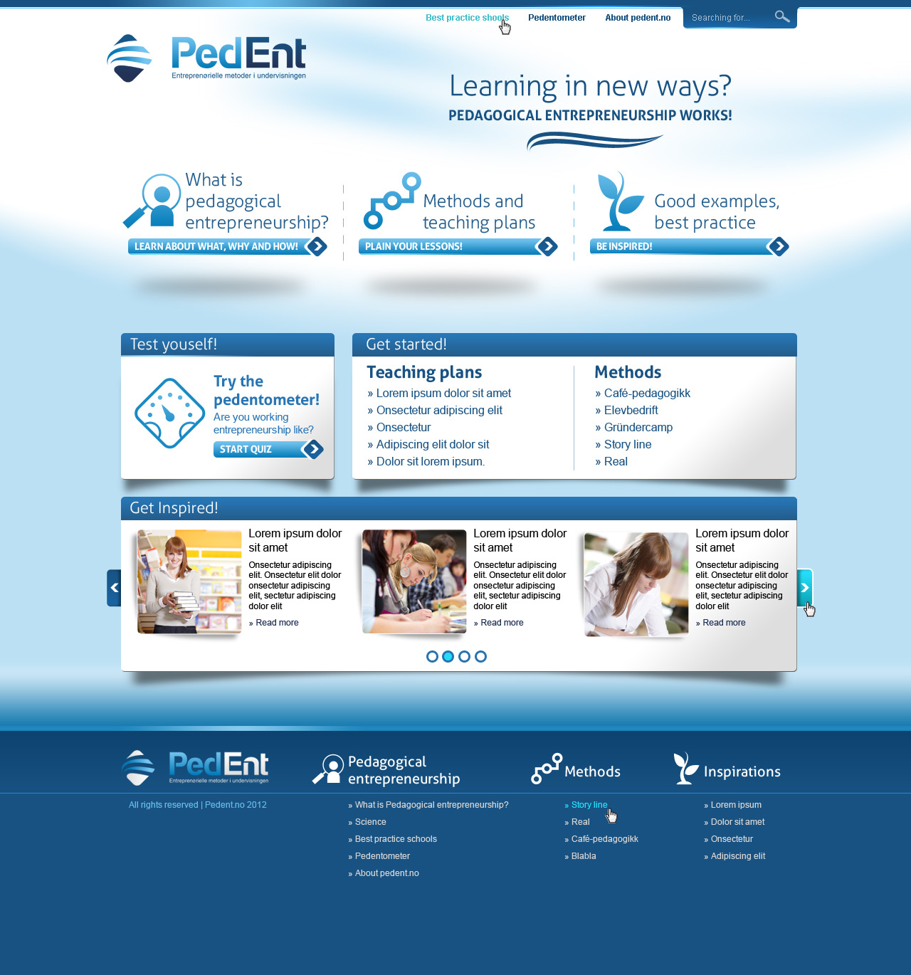 Web-Design von Steka für dieses Projekt | Design #747952