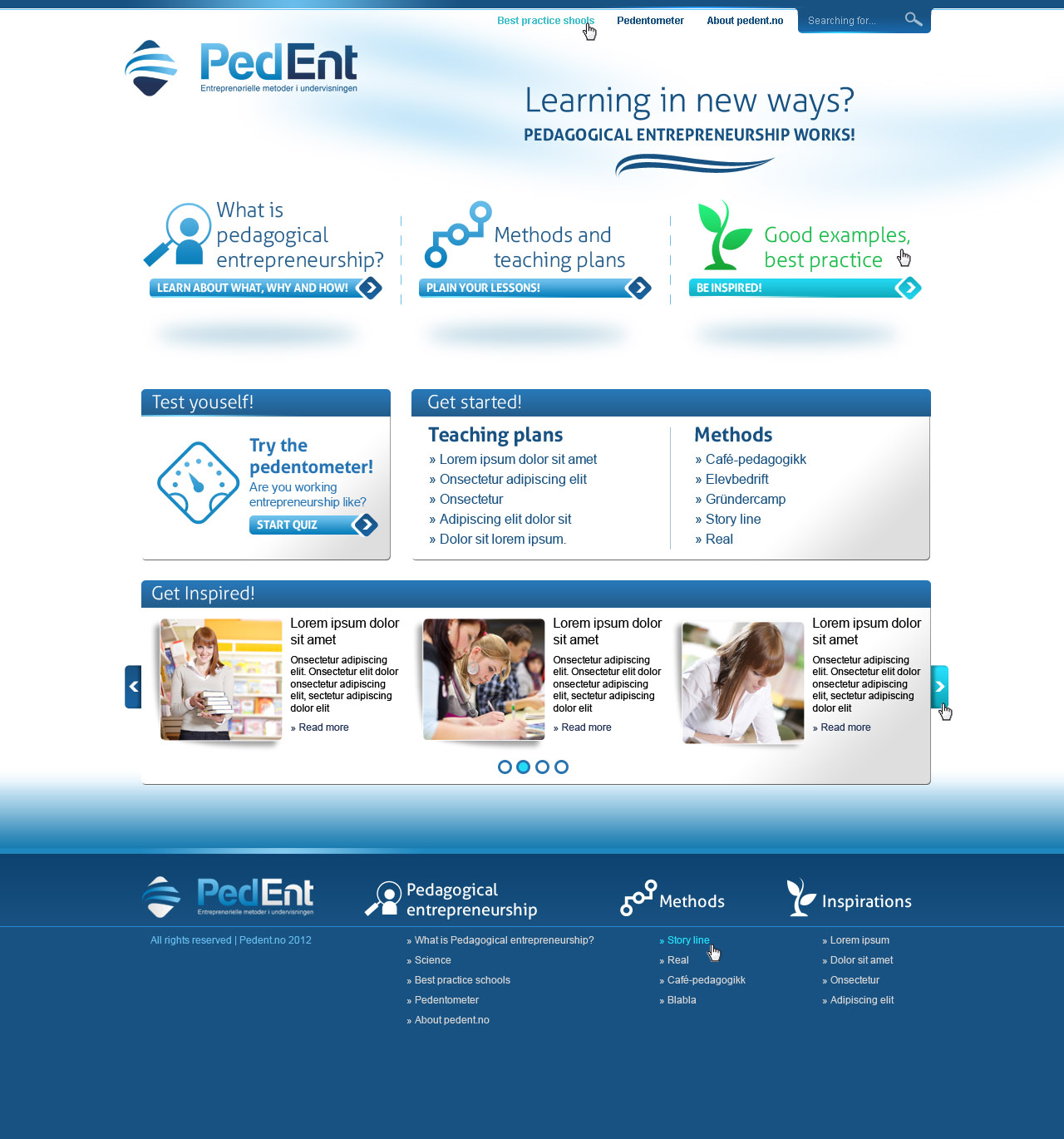Diseño Web por Steka para este proyecto | Diseño #754048