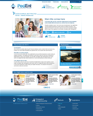 Web Design by Steka for this project | Design: #754050