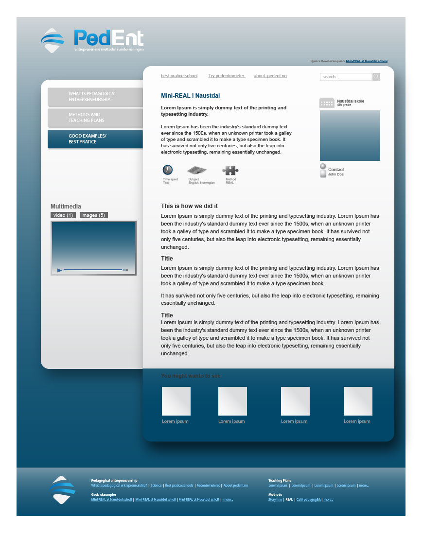 Web Design by M Joana Ribeiro for this project | Design #734086