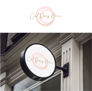 Cat Does Hair    ** color cut & full body waxing. | Logo Design by ecorokerz