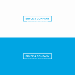 Bryce & Company  (tagline: strategy, analytics, growth) | Logo Design by LeaAus