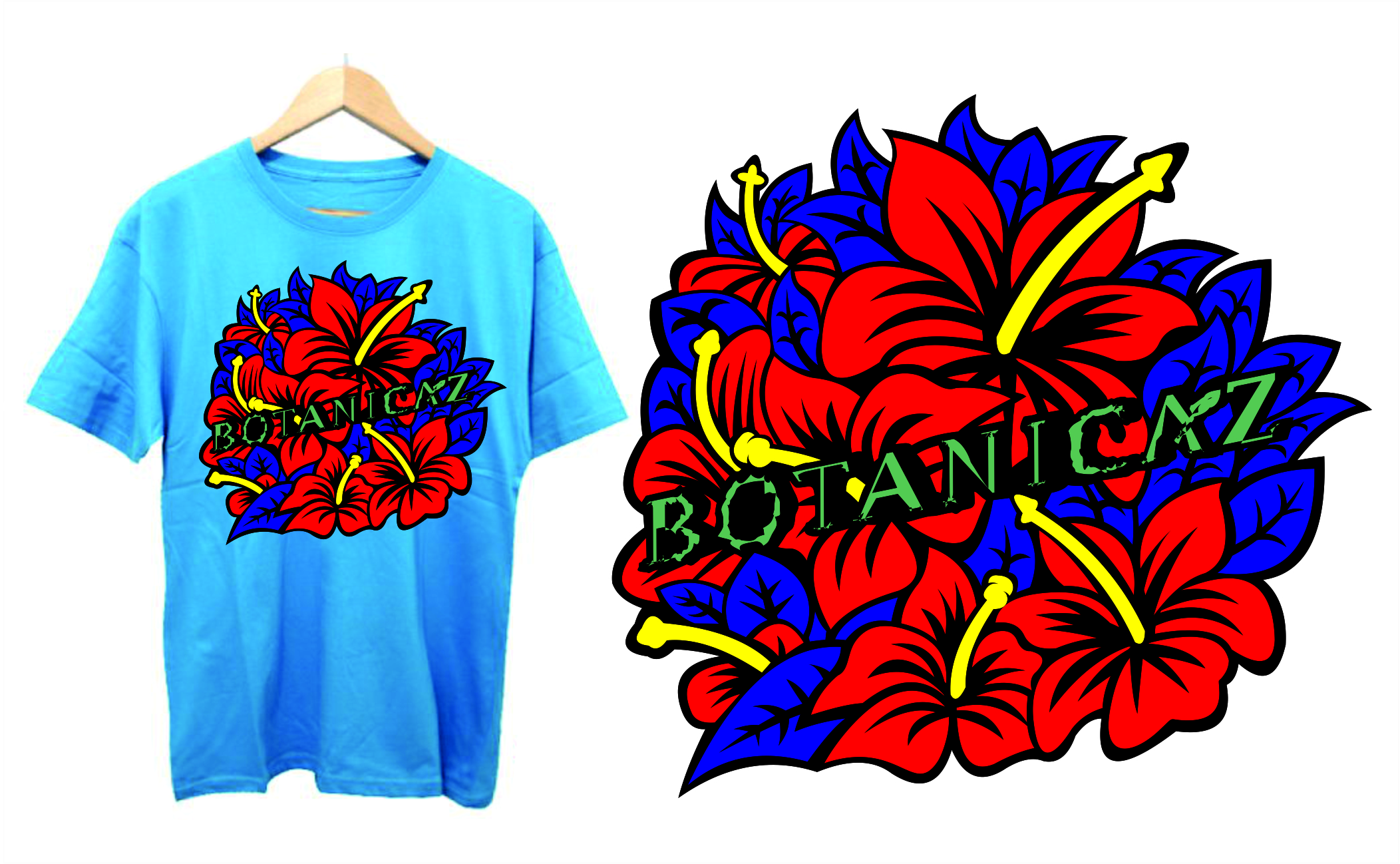 Diseño de Camiseta por Den Bagus para Botanicaz LLC | Diseño #24836388