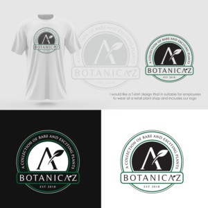 T-shirt Design by Risallah for Botanicaz LLC | Design: #24835632