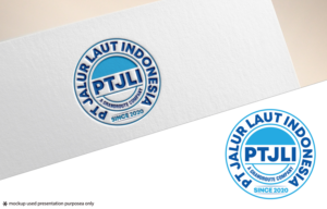 PT JALUR LAUT INDONESIA (must), SINCE 2020 / A GRANDROUTE COMPANY (optional) | Logo Design by Juli creation