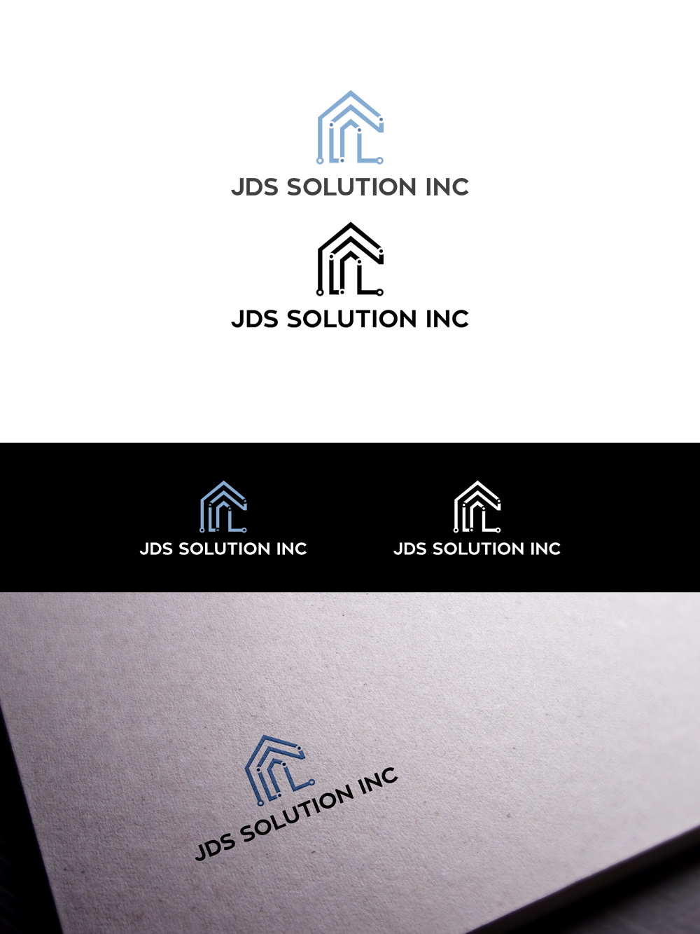 Logo Design by raffaella for JDS SOLUTIONS INC | Design #24837665