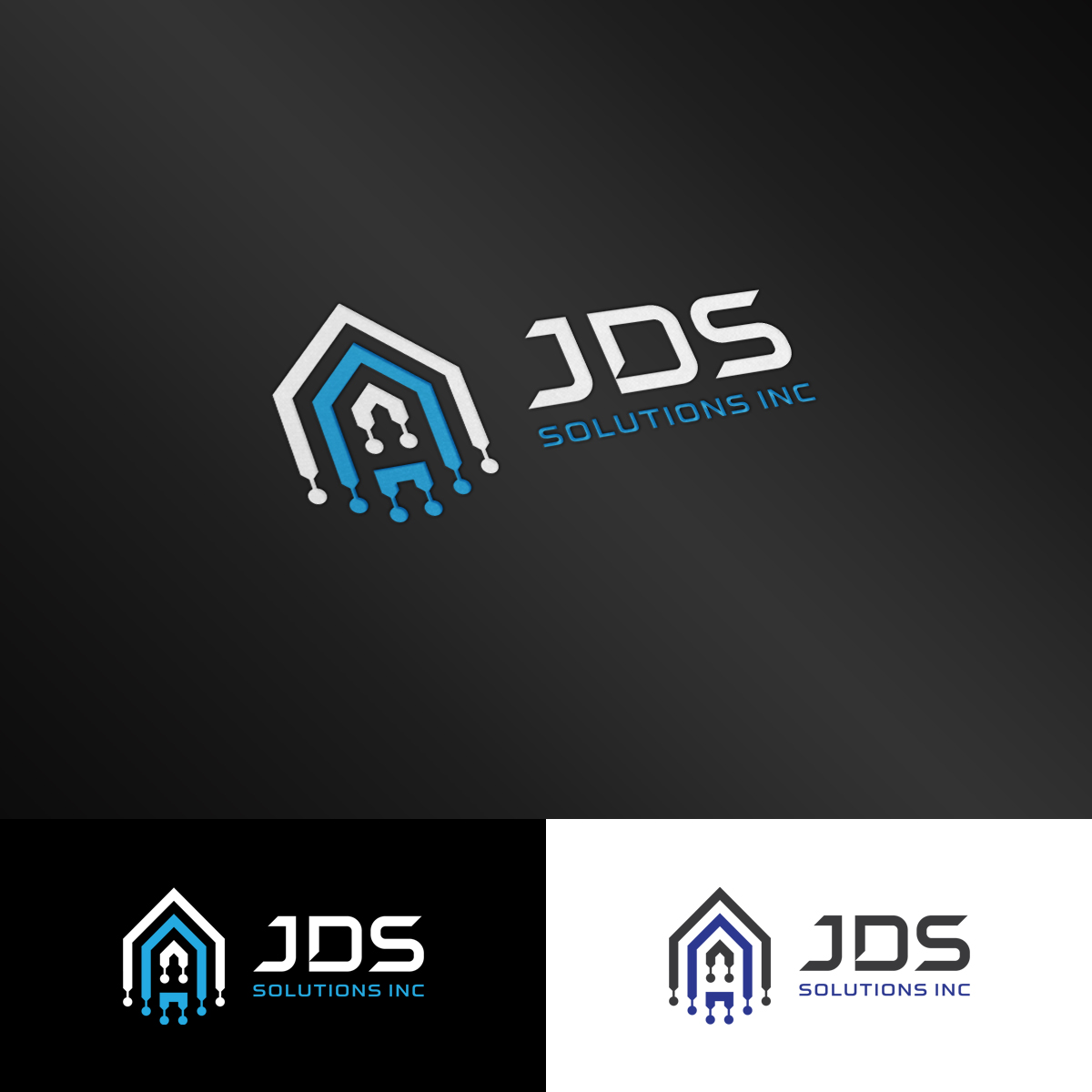 Logo Design by Gridline Concepts for JDS SOLUTIONS INC | Design #24857414