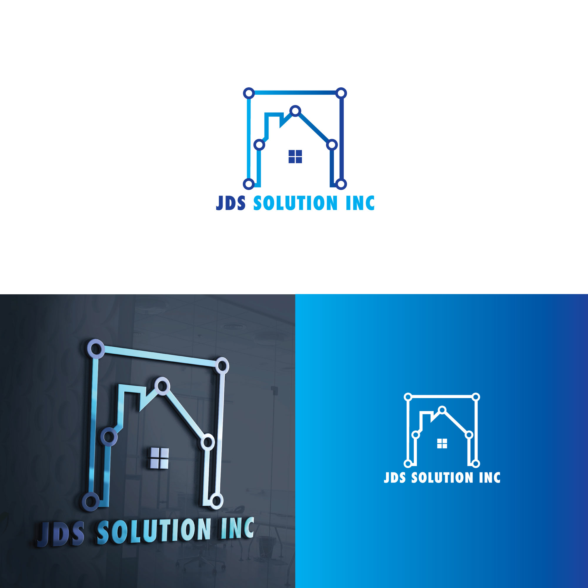 Logo Design by LogoToGoStudio for JDS SOLUTIONS INC | Design #24842626