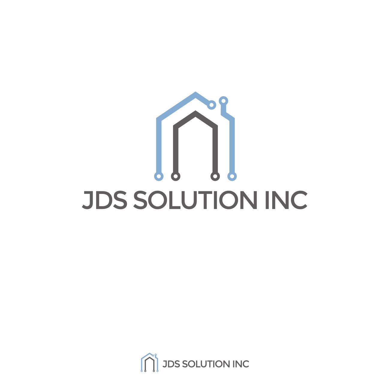 Logo Design by triasmoro for JDS SOLUTIONS INC | Design #24851140