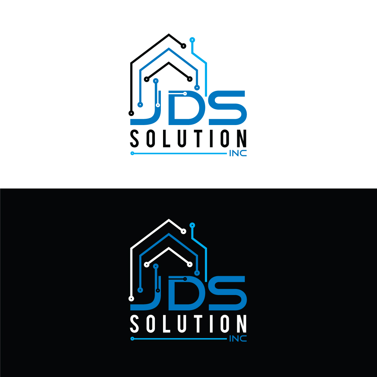 Logo Design by prodesigns99 for JDS SOLUTIONS INC | Design #24831857