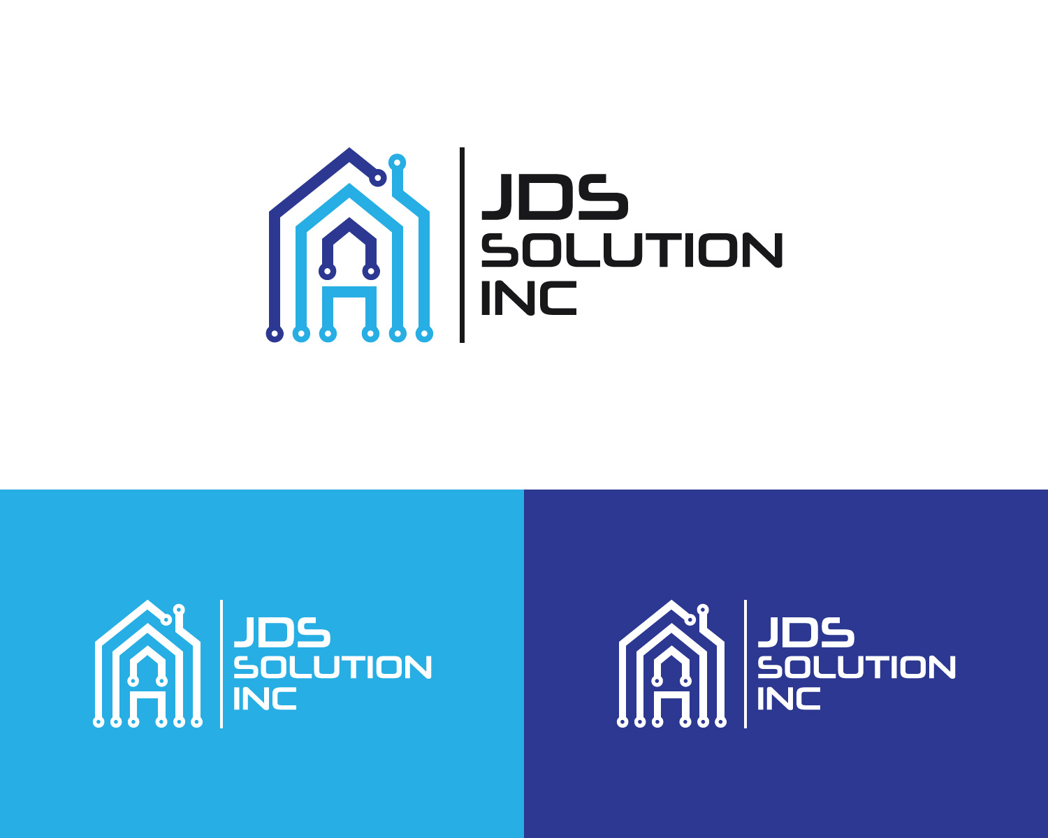 Logo Design by MAWBM for JDS SOLUTIONS INC | Design #24888542