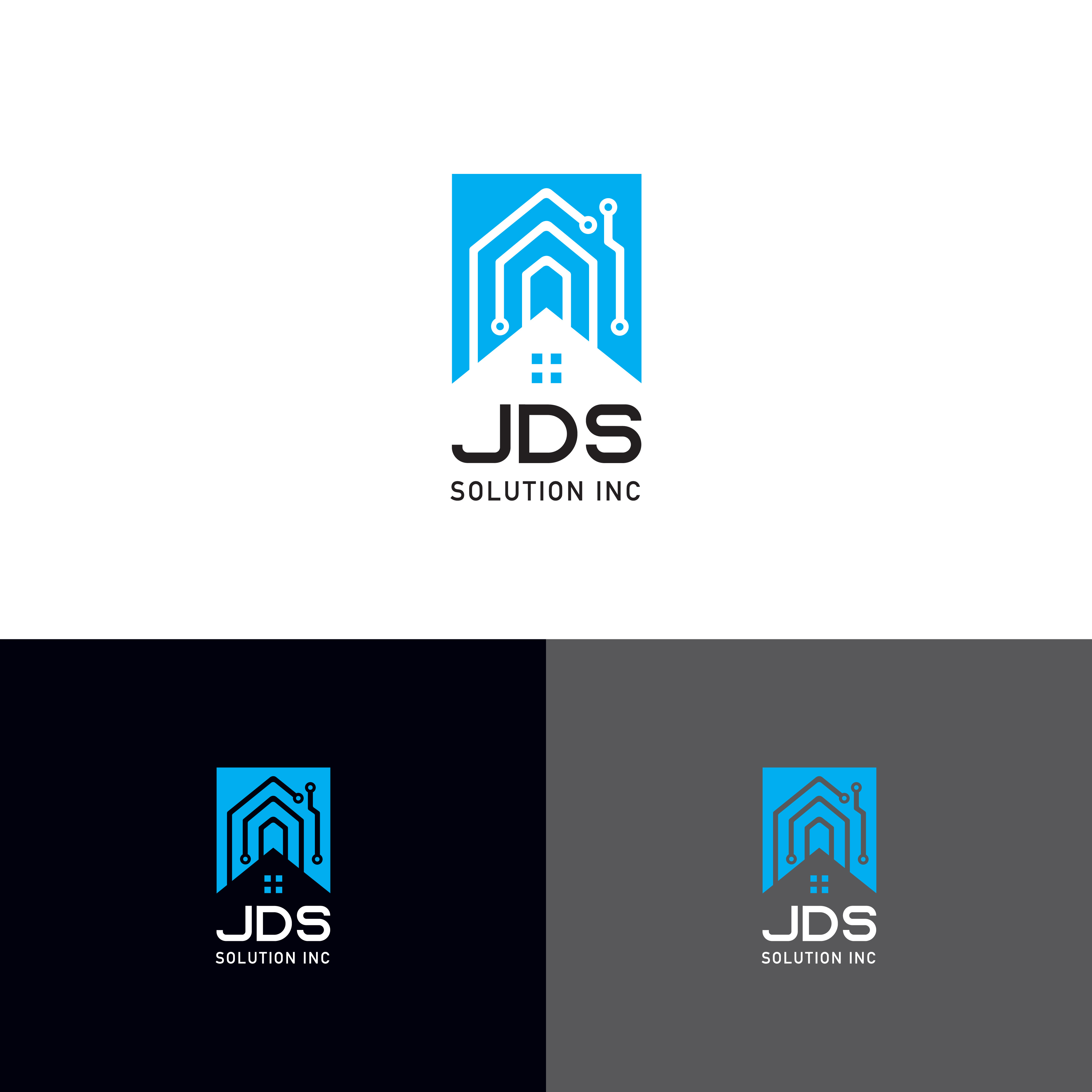 Logo Design by OPX for JDS SOLUTIONS INC | Design #24853478