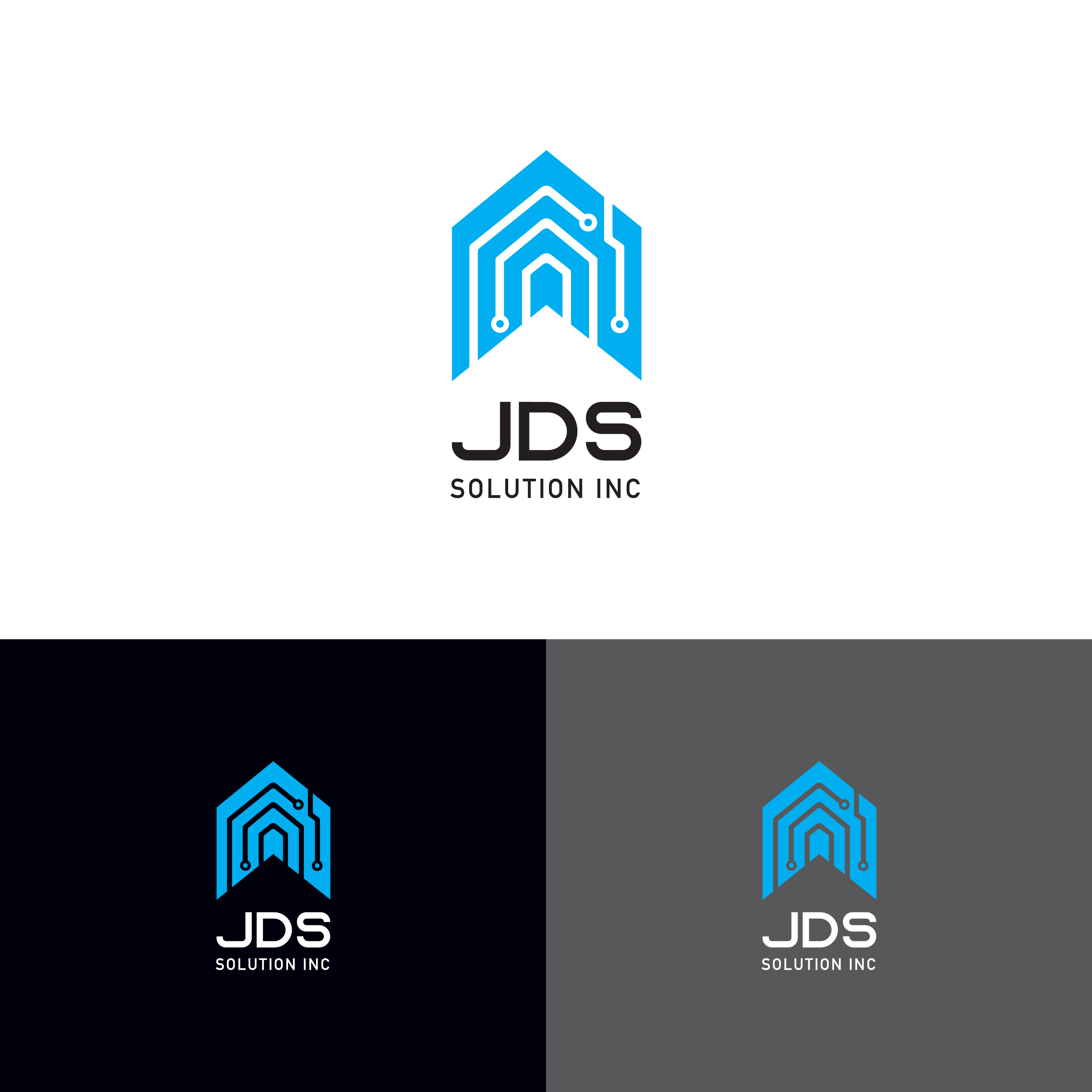 Logo Design by OPX for JDS SOLUTIONS INC | Design #24853491