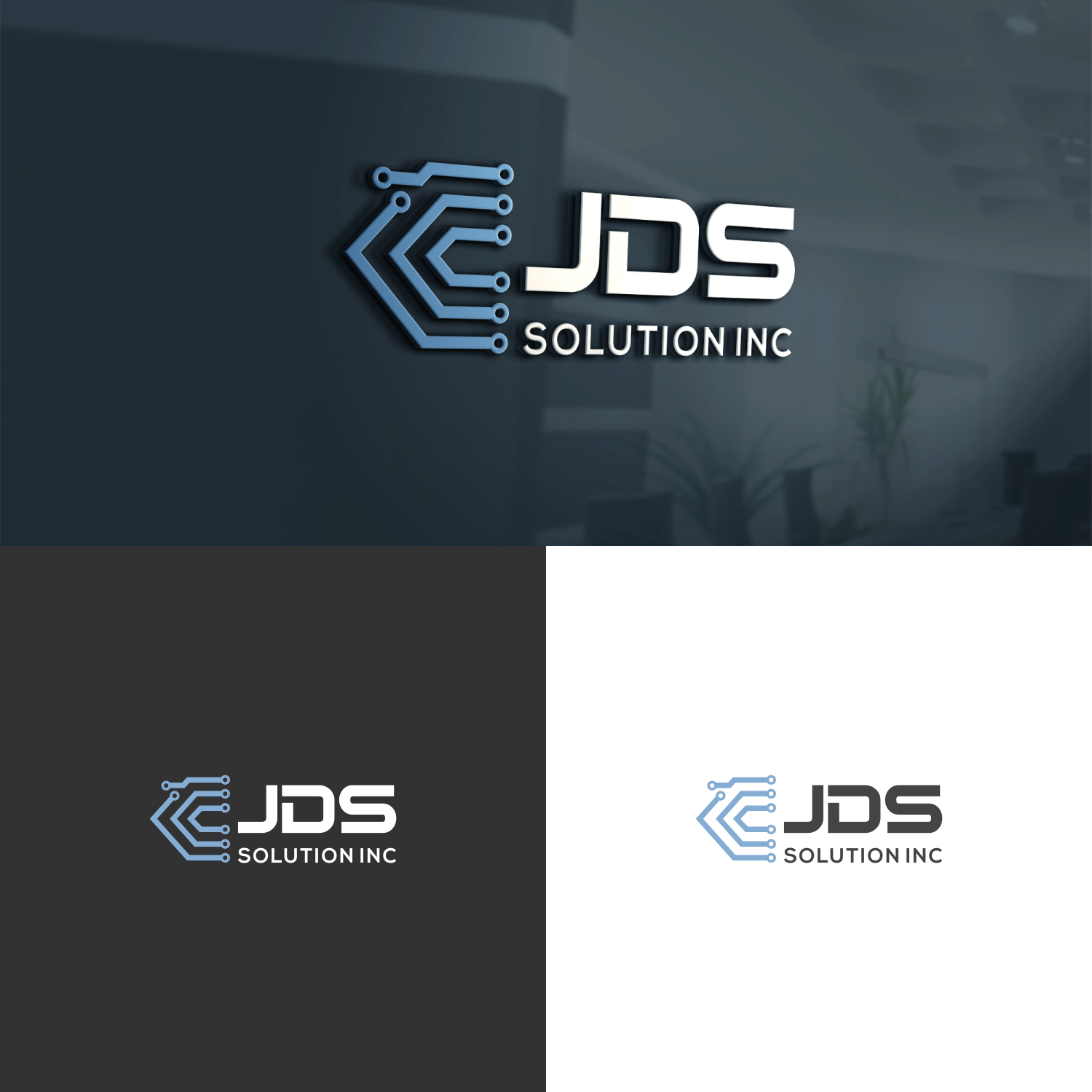 Logo Design by ZiangArt_Studio for JDS SOLUTIONS INC | Design #24887674