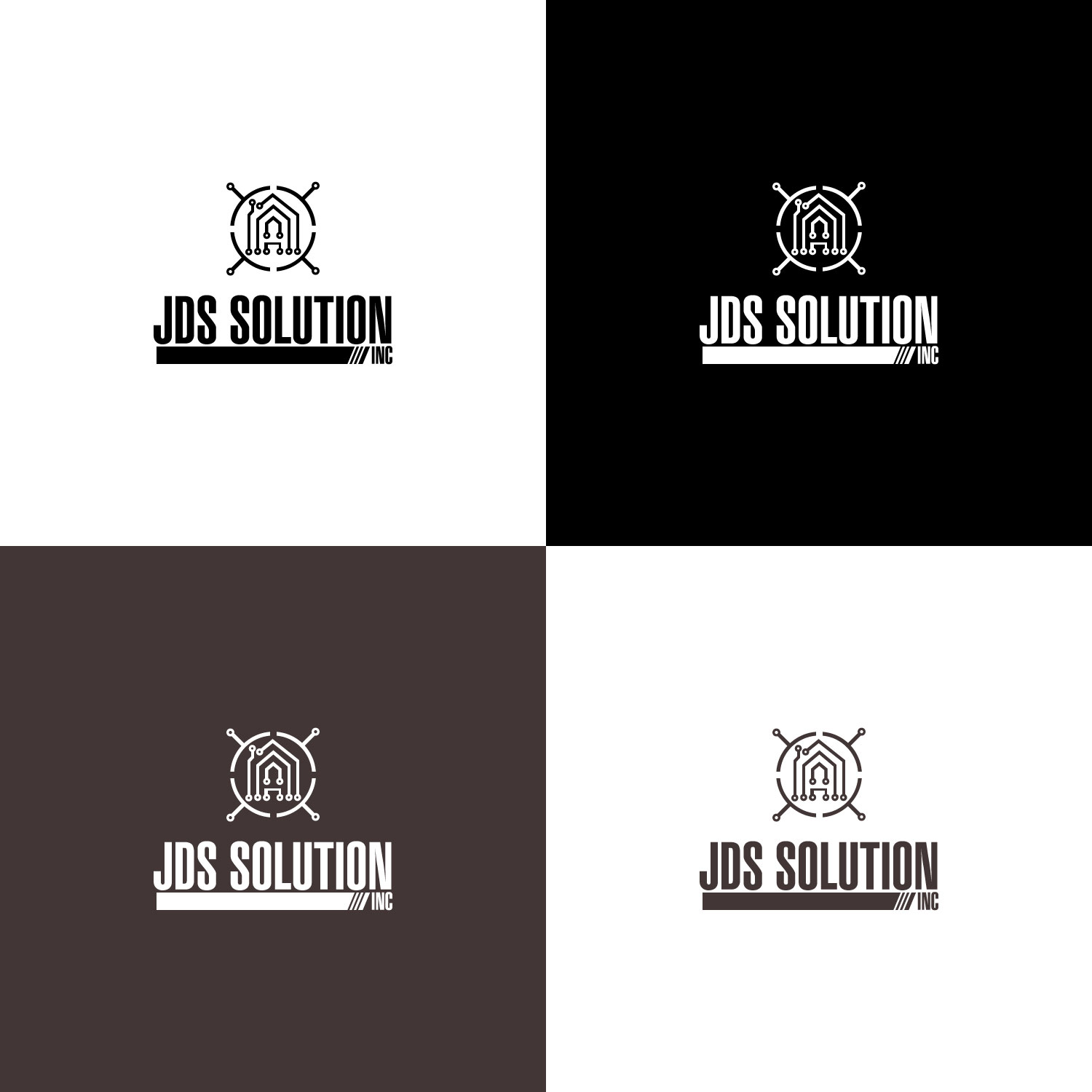 Logo Design by Mega House for JDS SOLUTIONS INC | Design #24845245