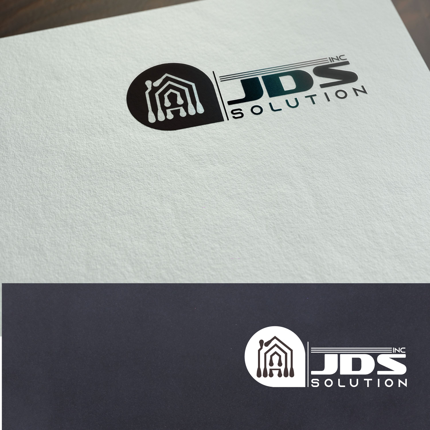 Logo Design by Mega House for JDS SOLUTIONS INC | Design #24845455