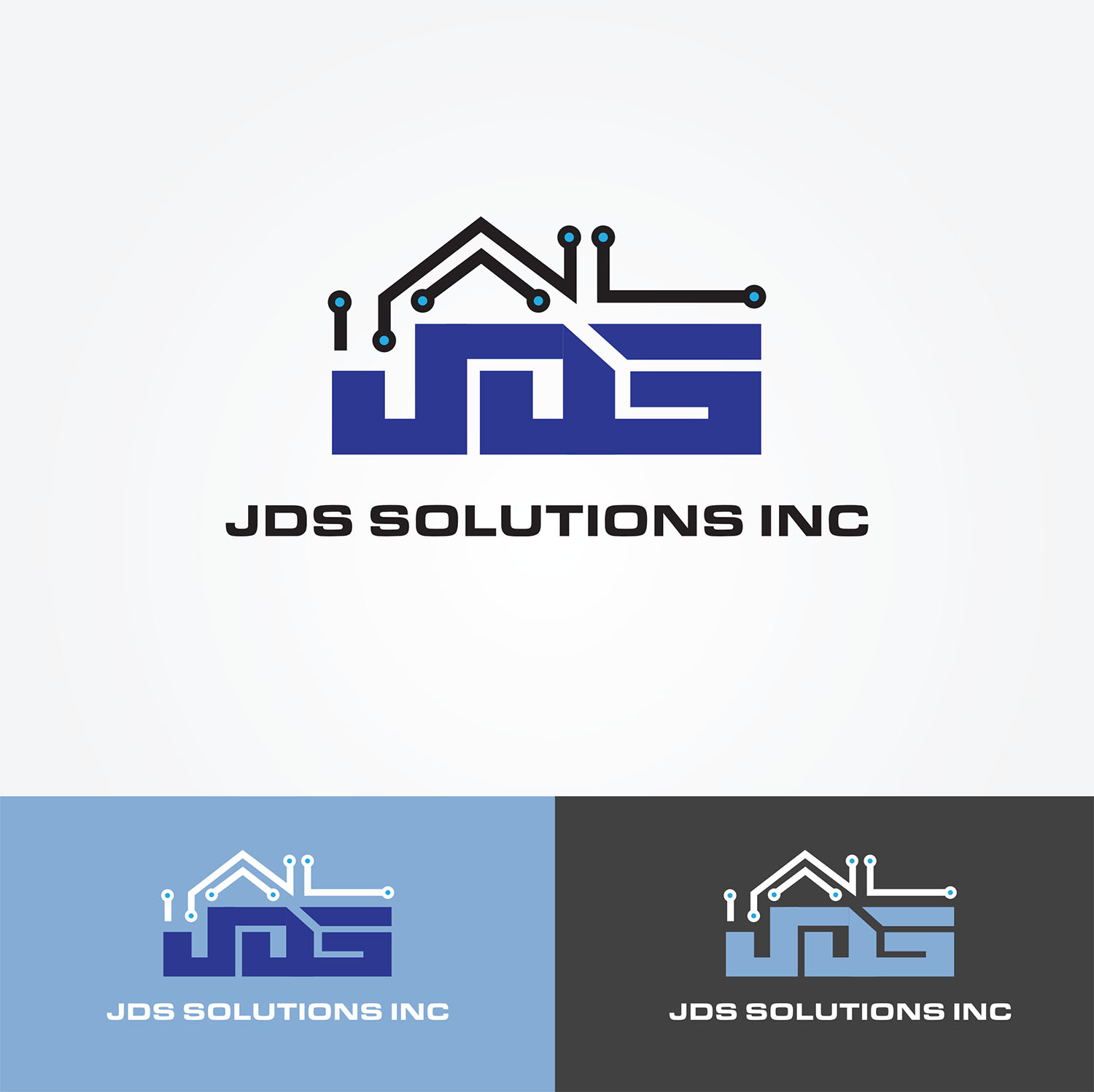 Logo Design by JWTL for JDS SOLUTIONS INC | Design #24886957