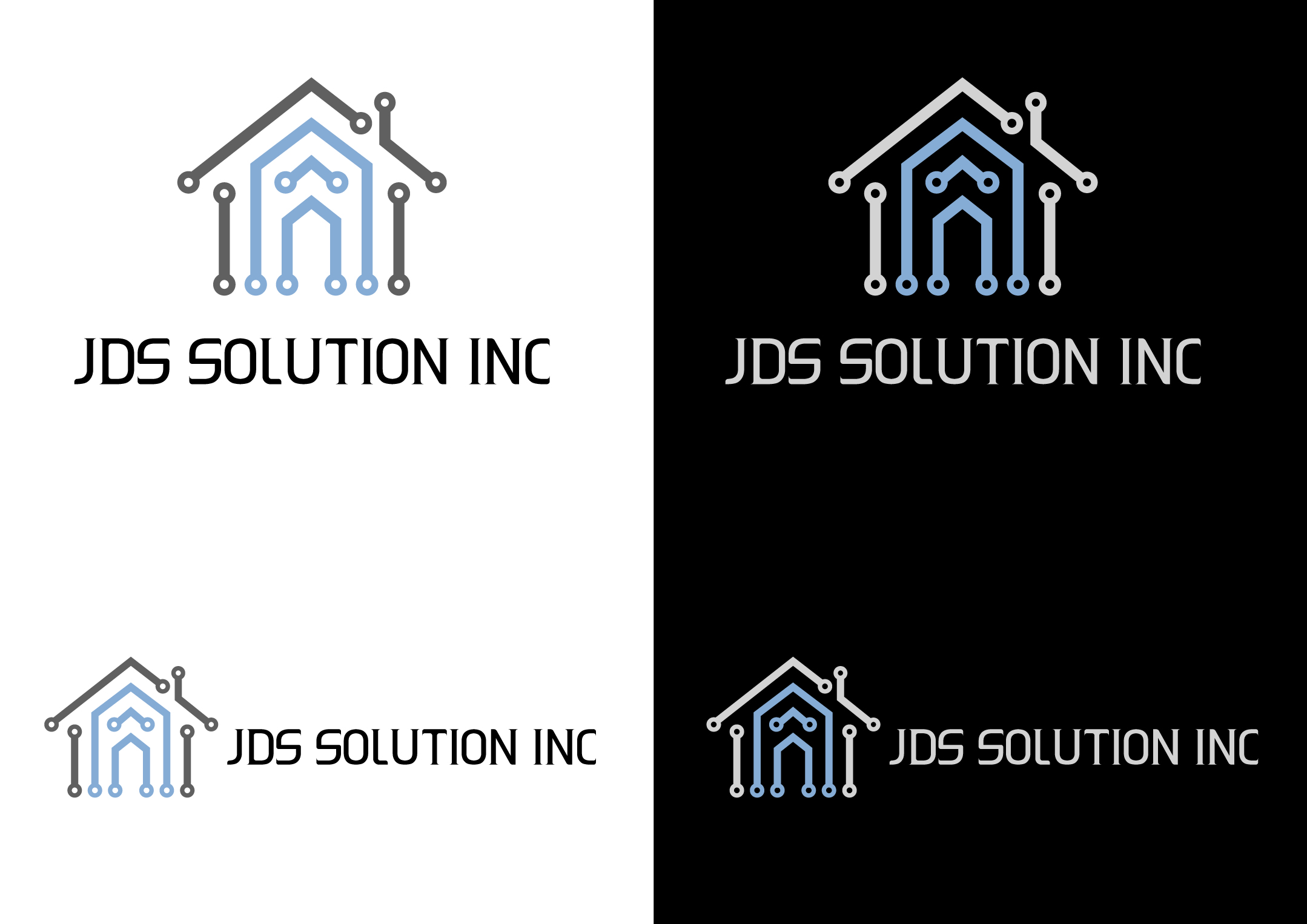 Logo Design by ompratapsinha 2 for JDS SOLUTIONS INC | Design #24887416