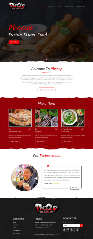 Web Design by pb for this project | Design: #24839859
