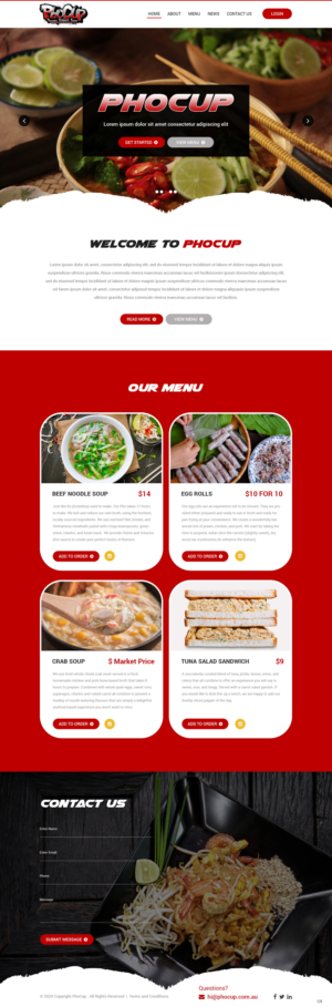 Web Design by pb for this project | Design: #24839861