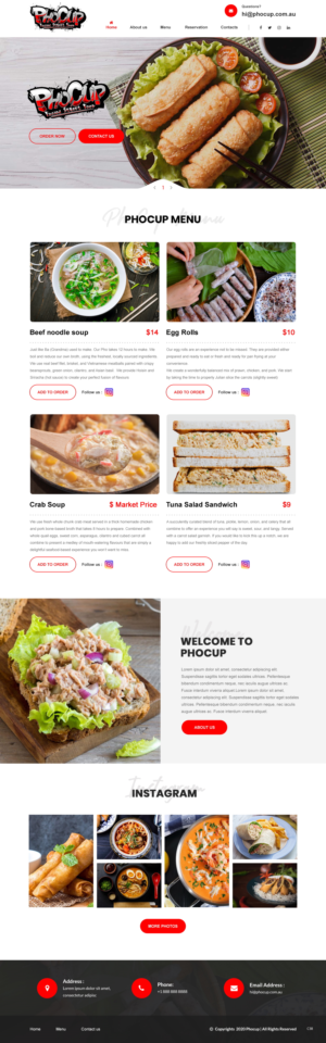 Web Design by pb for this project | Design: #24839867