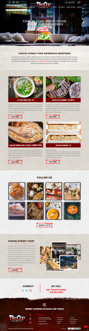 Web Design by pb for this project | Design: #24839869