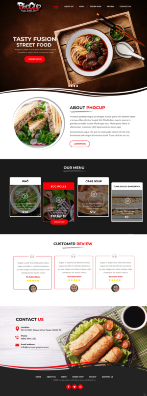 Web Design by pb for this project | Design: #24839875