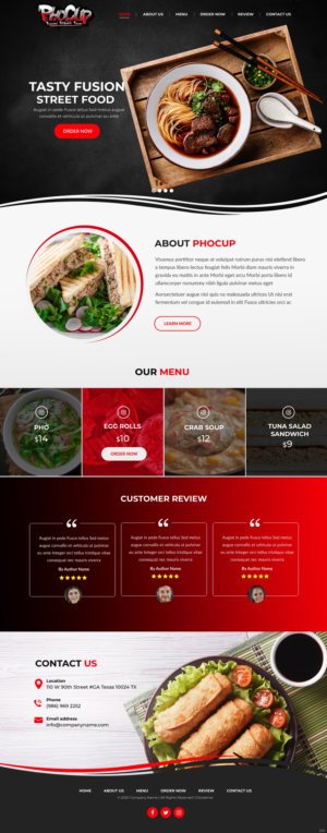 Web Design by pb for this project | Design: #24839880