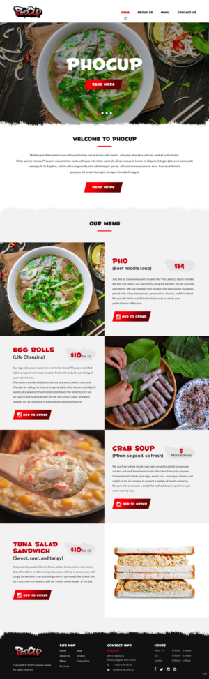Web Design by pb for this project | Design: #24857708