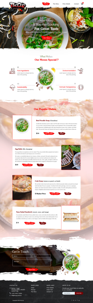 Web Design by Shijo John for this project | Design: #24842256