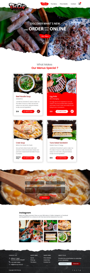 Web Design by Shijo John for this project | Design: #24843053