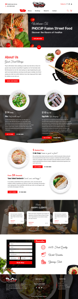 Web Design by Creative Slices for this project | Design #24857007