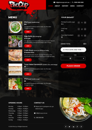 Web Design by Starlyn DS for this project | Design: #24876941