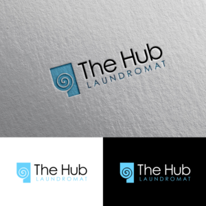 The Hub Laundromat | Logo Design by Rii