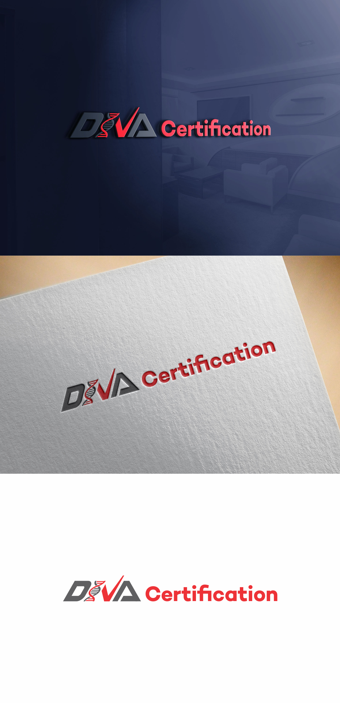 Logo Design by ViciouSaint for DNA Certification | Design #24839601