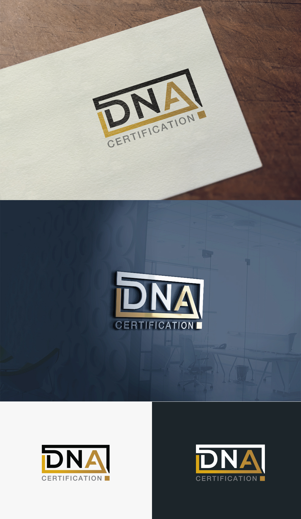 Logo Design by AL-BARAKAH for DNA Certification | Design #24836038