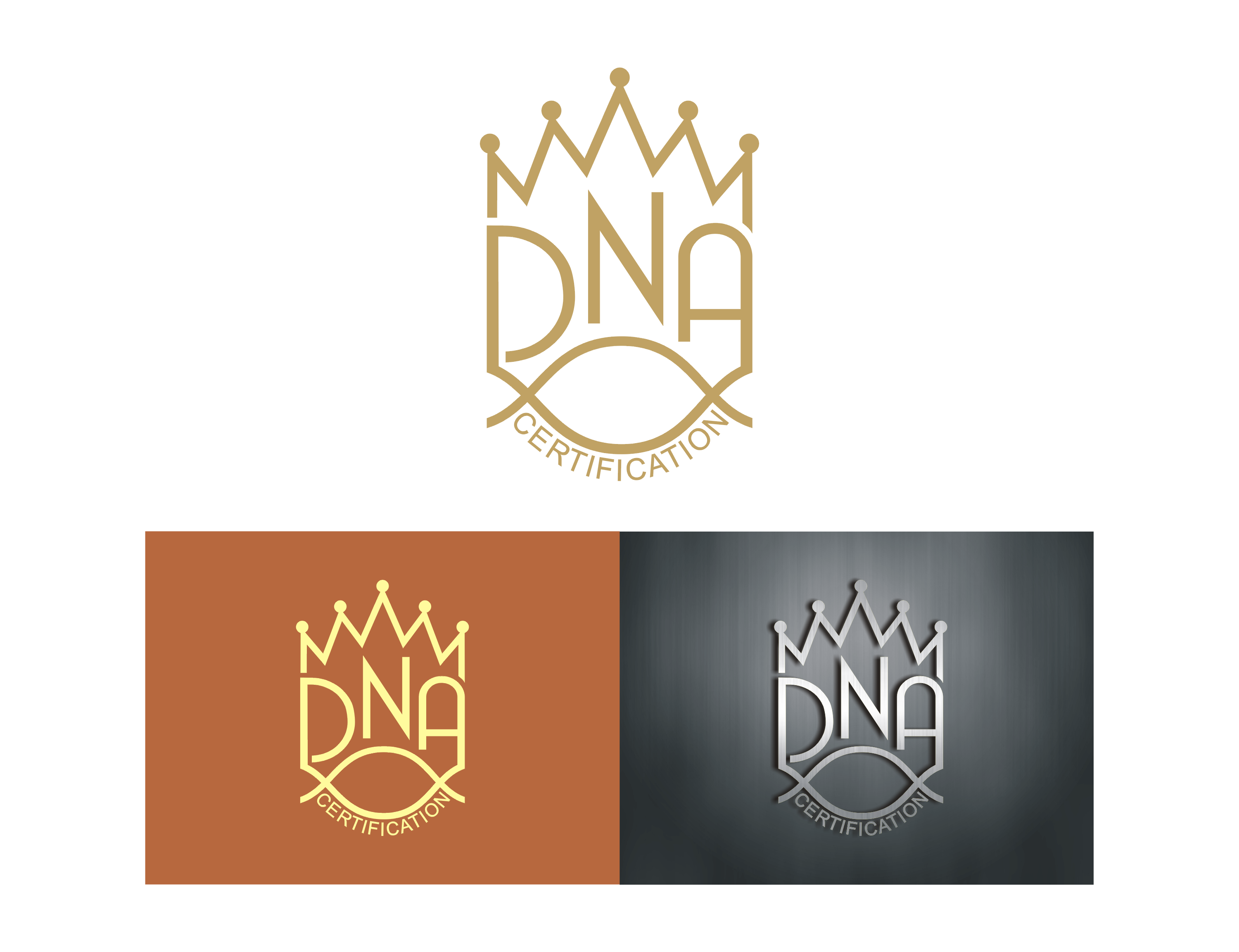 Logo Design by Grozdanov Design for DNA Certification | Design #24885551