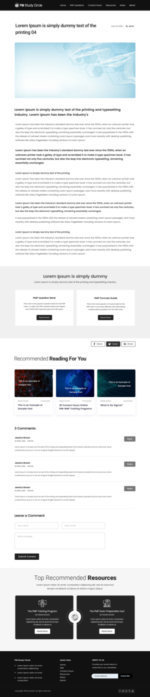 Web Design by Shijo John for this project | Design: #24845568
