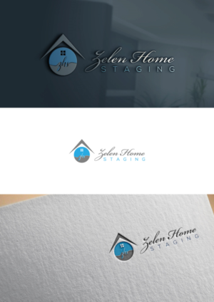 Zelen Home Staging | Logo Design by DesIcon